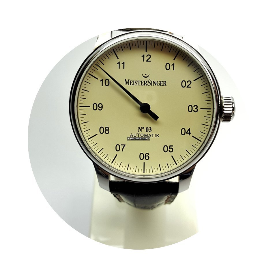 Meistersinger N03 AM903 beige-elfenbein...