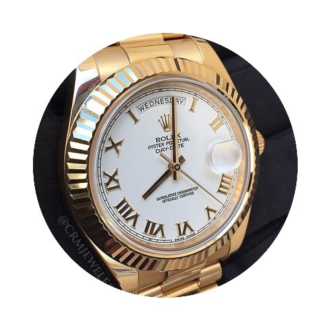 Rolex Day-Date II Gold President White R...