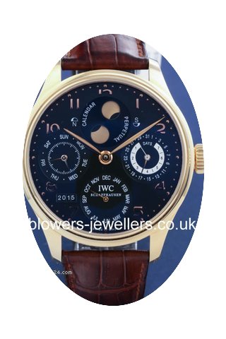 IWC 18ct Rose Gold IWC Portuguese Perpet...