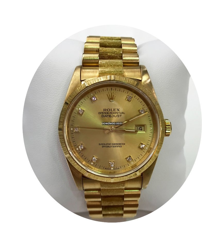 Rolex Datejust Gelbgold 750er...