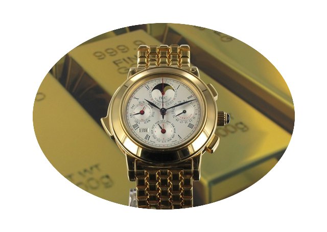 IWC Destriero on bracelet...
