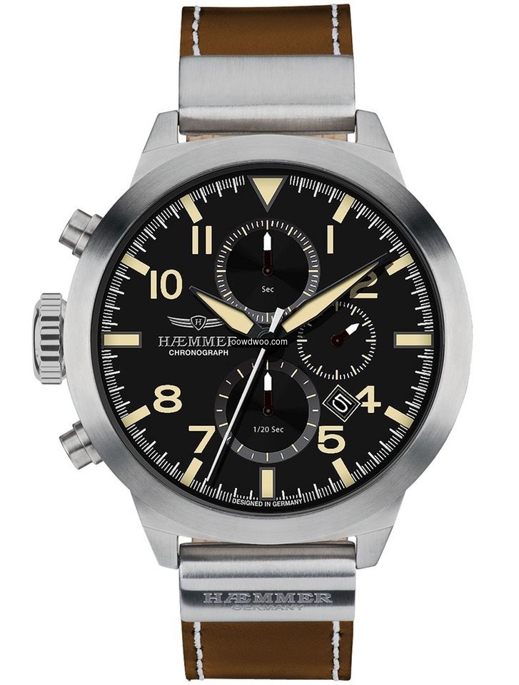 Haemmer HF-03 Prudent Chronograph 50mm 1...
