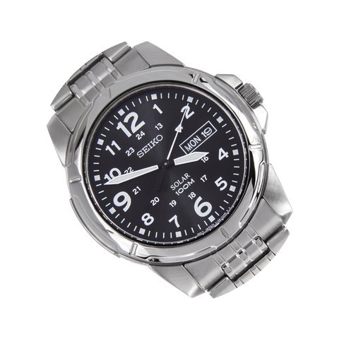 Seiko SOLAR SNE095P1 Cristal Hardlex...