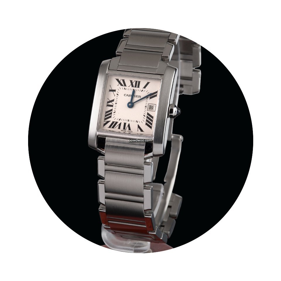 Cartier Tank Francaise Steel Medium Size...