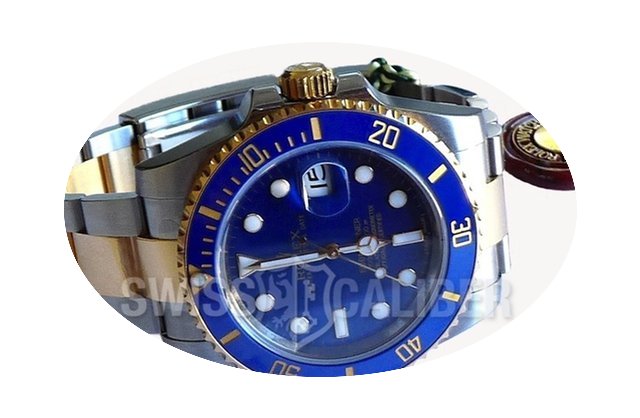 Rolex Submariner 116613LB Blue Ceramic G...