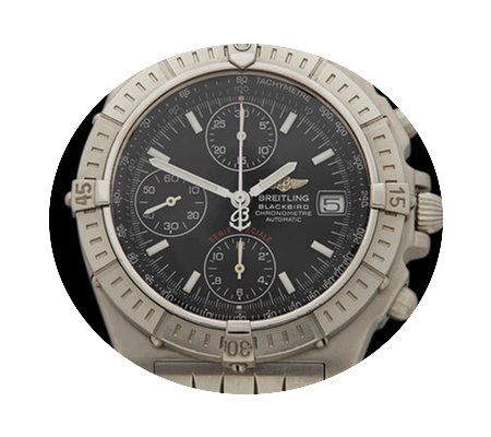Breitling Blackbird Chronograph Stainles...