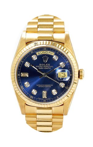 Rolex Men's President Yellow Gold Fluted...