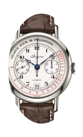 Longines Heritage Chronograph Mens Watch...