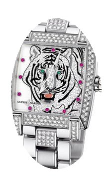 Ulysse Nardin Caprice White Dial 18kt Wh...
