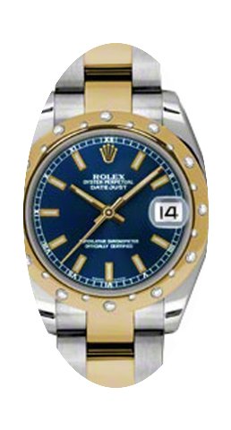 Rolex Datejust Ladies Midsize 178343-BLU...