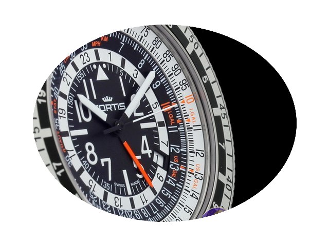 Fortis B-47 Calculator GMT 3 Times Zones...