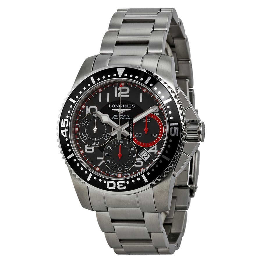Longines Hydroconquest Chronograph Black...