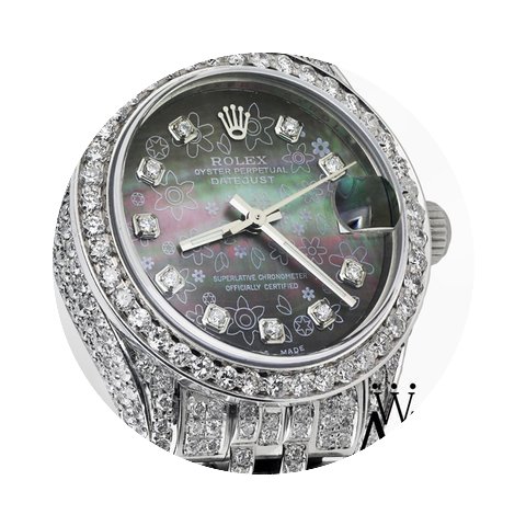 Rolex Diamond Ladies Rolex Datejust 26mm...
