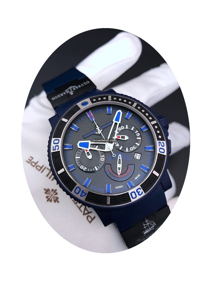 Ulysse Nardin Voyage Bleu Chrono Limited...