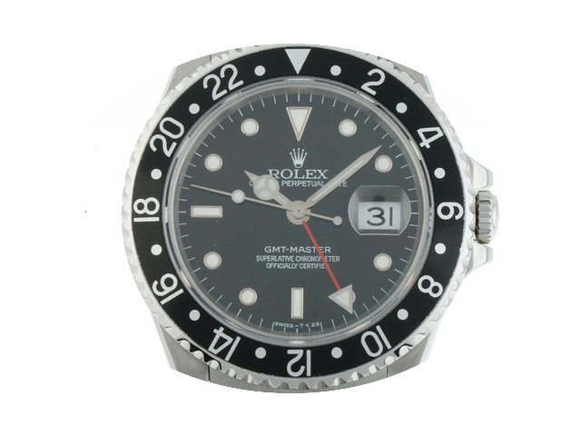 Rolex GMT Master I schwarz Stahl Automat...