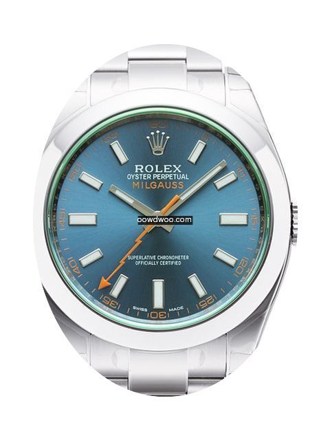 Rolex Milgauss 116400GV Blue...