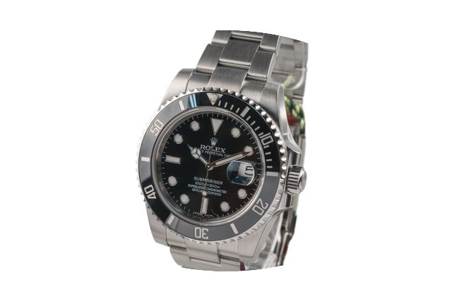 Rolex SUBMARINER STEEL BLACK CERAMIC BEZ...