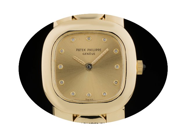 Patek Philippe 18k Yellow Gold Champagne...