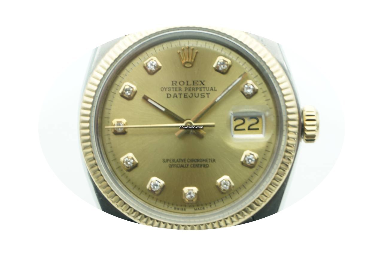 Rolex Datejust 36mm 18K/Stainless steel ...