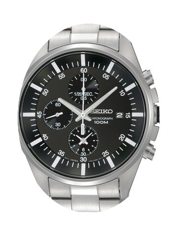 Seiko SNDC81P1 Herrenuhr Chronograph...