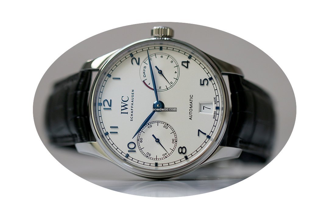 IWC Portugaise 7 jours cal.52010 8100€...