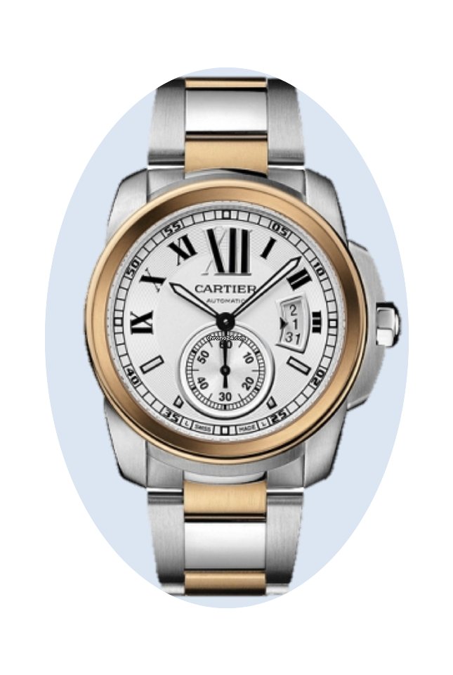 Cartier Calibre de Cartier Stahl Rotgold...