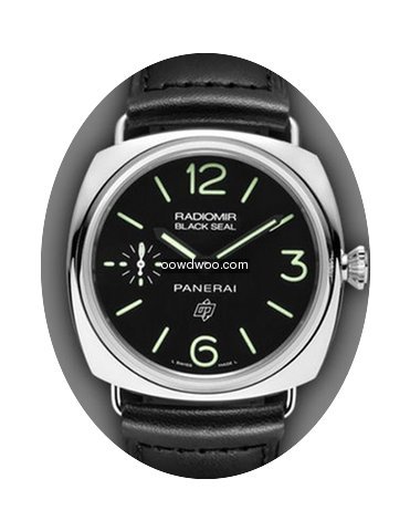 Panerai Radiomir Black Seal Logo Acciaio...