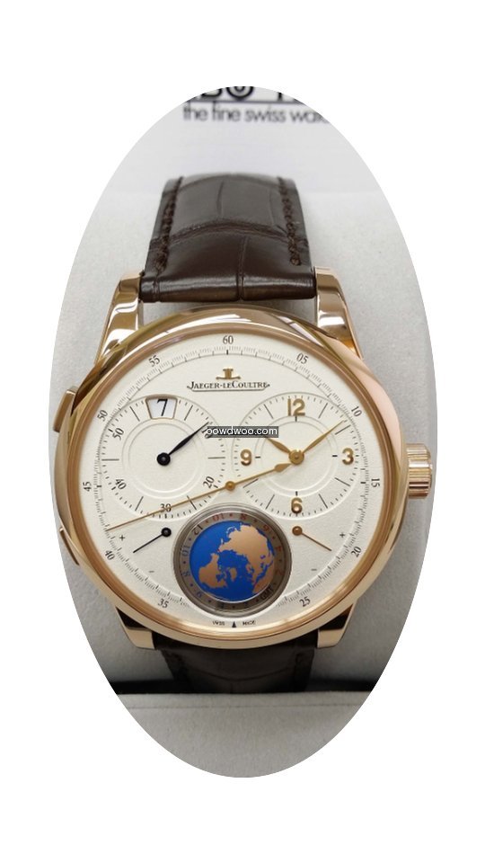 Jaeger-LeCoultre 18K Pink Gold Duomètre...