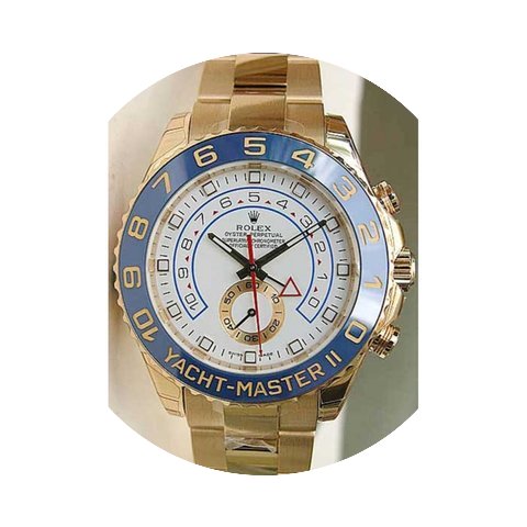 Rolex Yachtmaster II 116688 18K Yellow G...