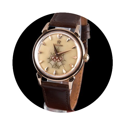 Omega seamaster XVI olympics games rose ...