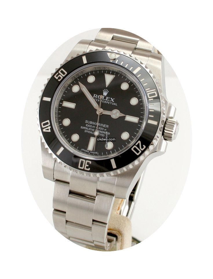Rolex Submariner NO Date 114060 Ceramic ...