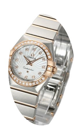 Omega Constellation Brushed Quarz Mini...