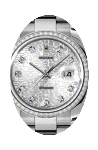 Rolex Datejust 36 116244-SLVJDDO Silver ...