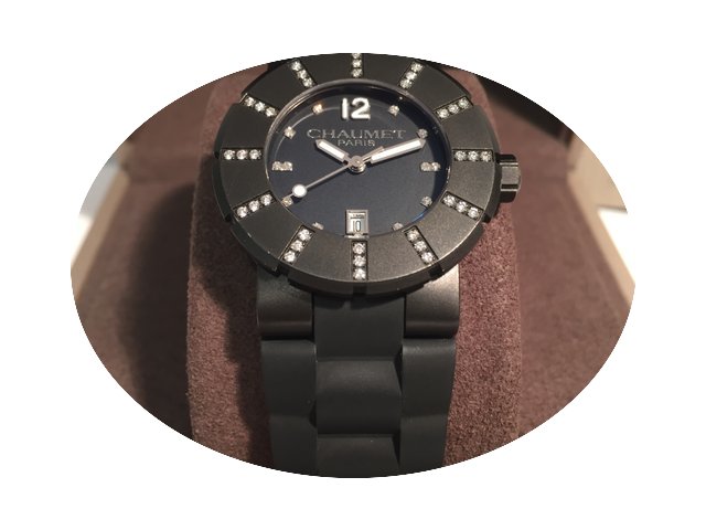 Chaumet Class One Titanium Diamonds 33 m...