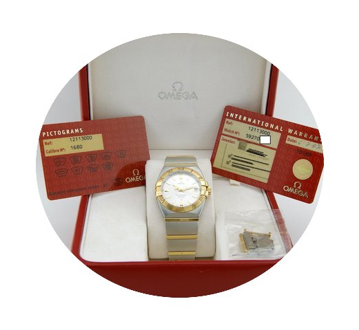 Omega Constellation stainless steel - Go...