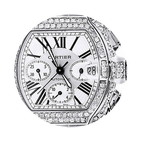 Cartier Diamond Cartier Roadster Xl W620...