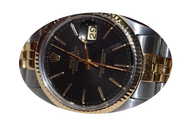 Rolex Datejust 18K Gold - Quickset...