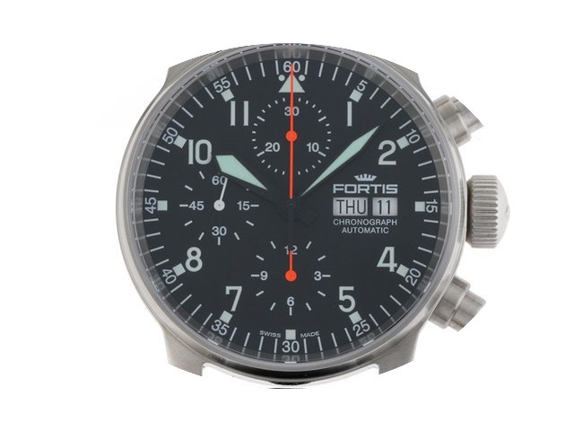 Fortis Flieger Stahl Chronograph Automat...