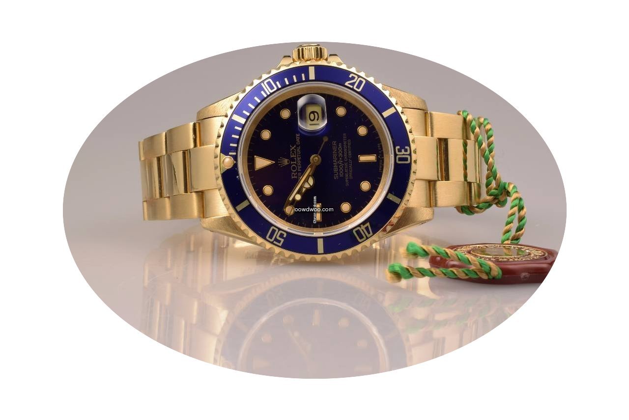 Rolex Submariner Date 16618 perfekte Fac...