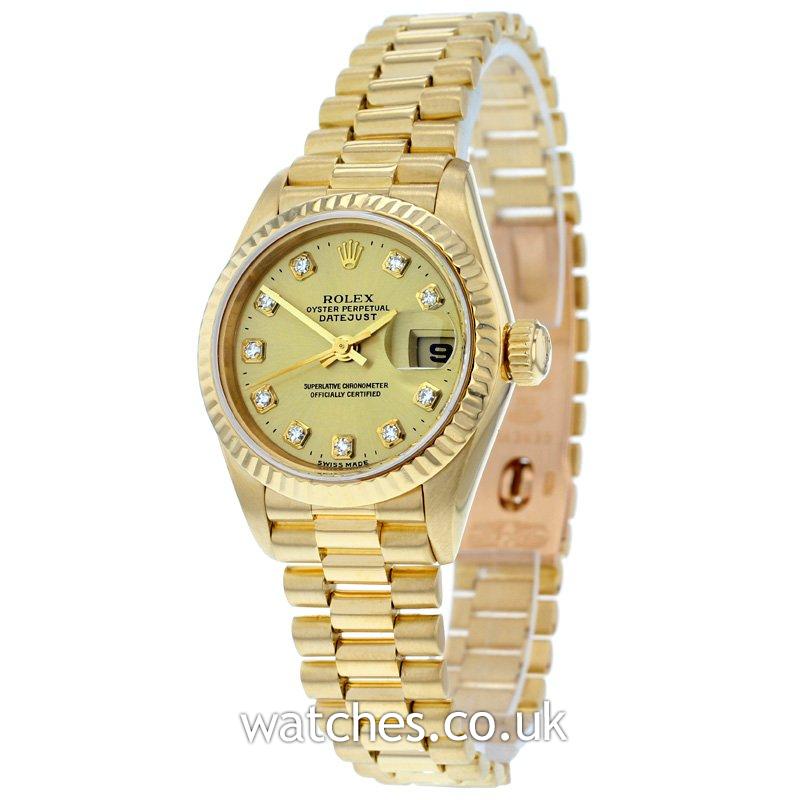 Rolex Ladies Datejust 18ct Watch - 69178...