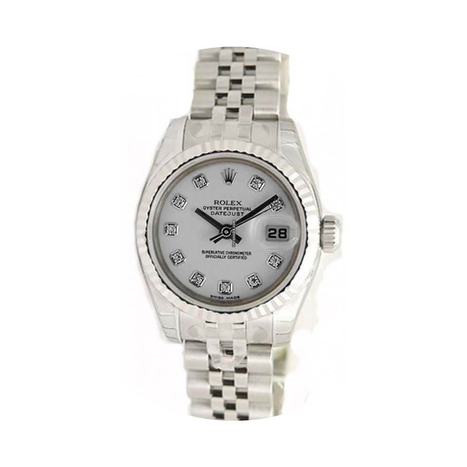 Rolex Datejust Lady's Stainless Steel He...