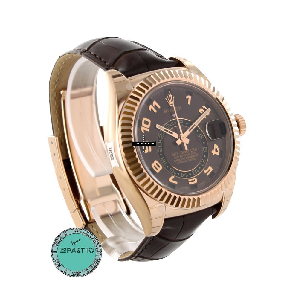 Rolex Sky-Dweller Chocolate Arab - 32613...