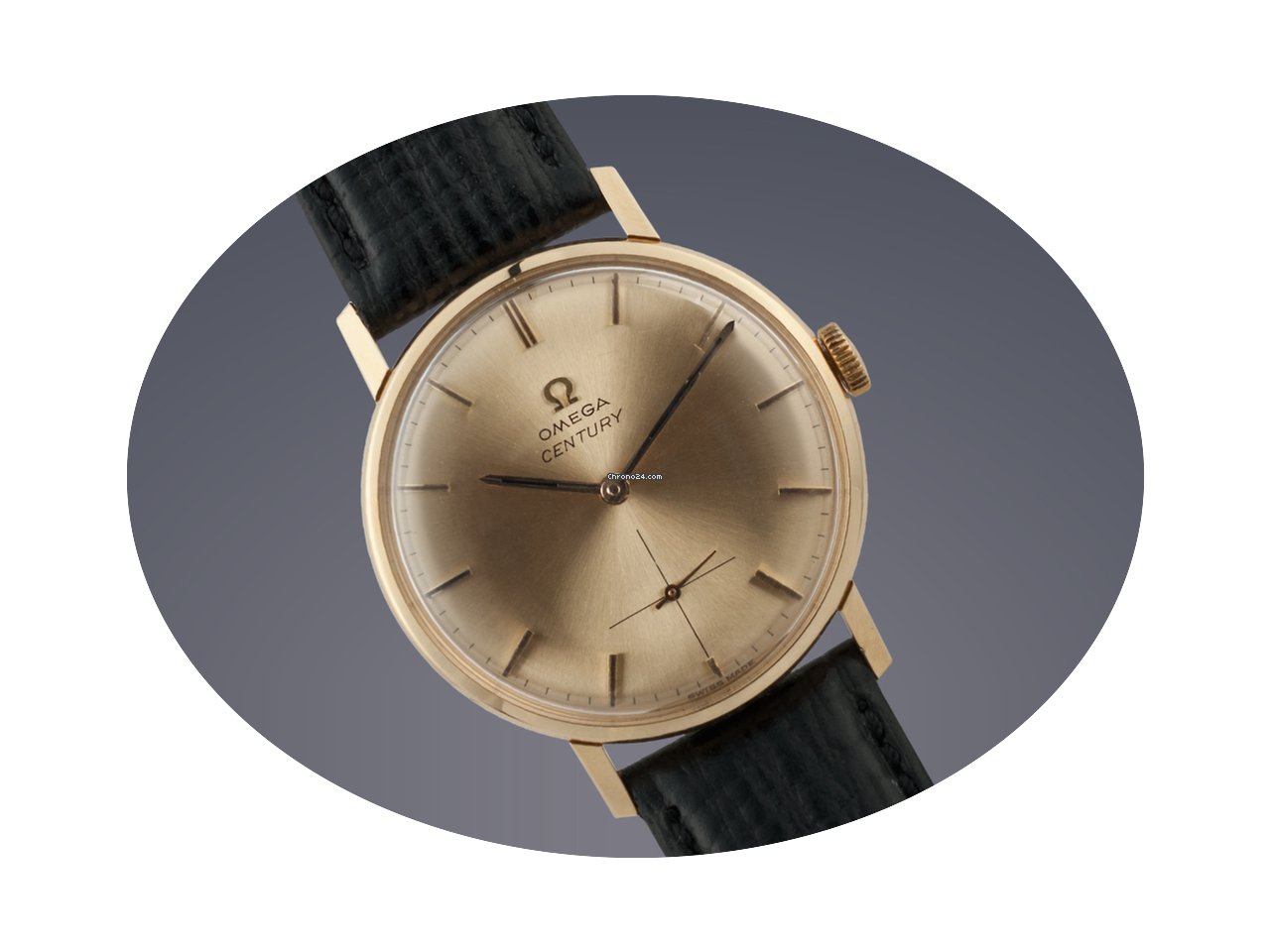 Omega Century 18ct yellow gold manual wa...