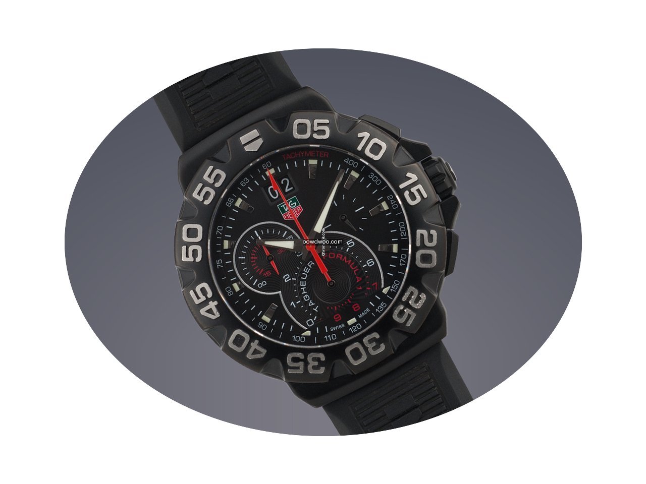 TAG Heuer F1 quartz chronograph PVD stee...