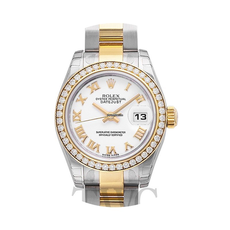 Rolex Lady Datejust White Steel/18k gold...