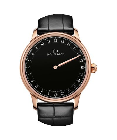 Jaquet-Droz Grande Heure Email Noir...