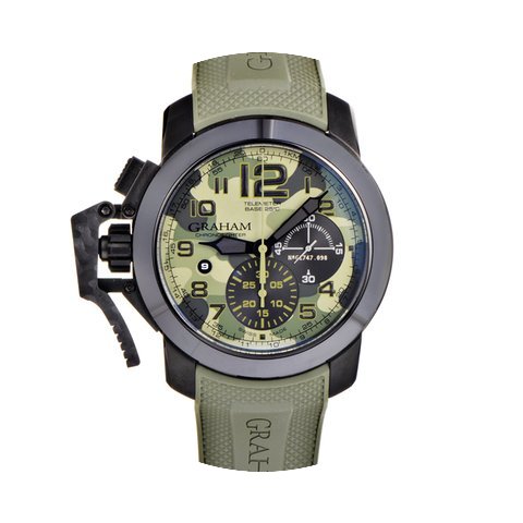 Graham Chronofighter Oversize Black Arro...