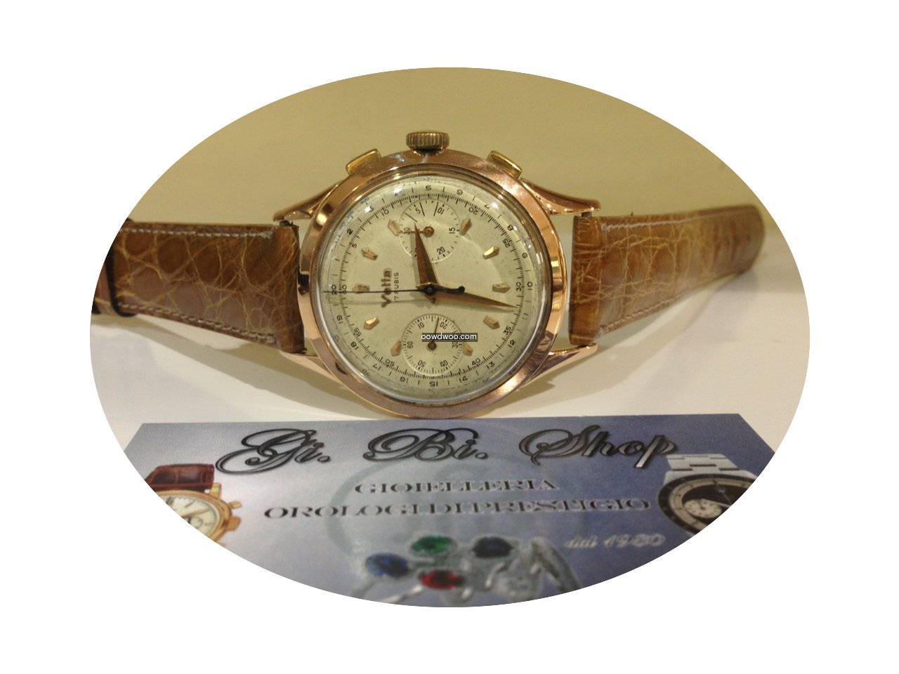 Wyler Vetta Chrono Gold / oro manual vin...
