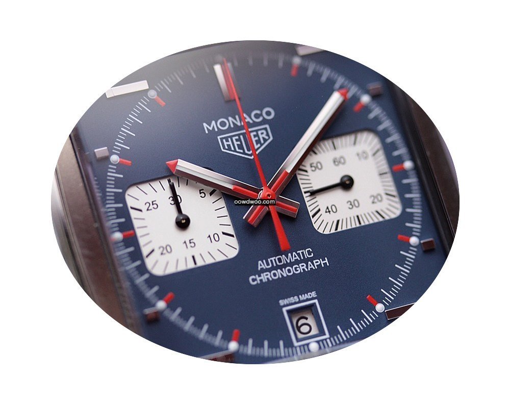 TAG Heuer Monaco Calibre 11 Blue Indexes...