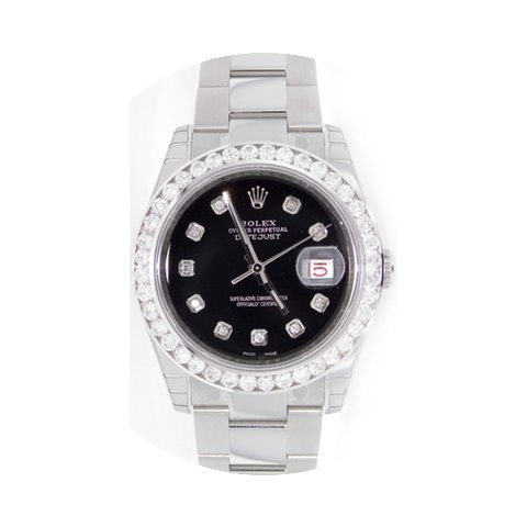 Rolex Datejust Men's New Heavy Oyster Ba...